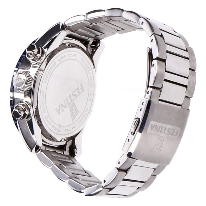 Festina Chronograph Keramik F20575/2 Herren Edelstahl