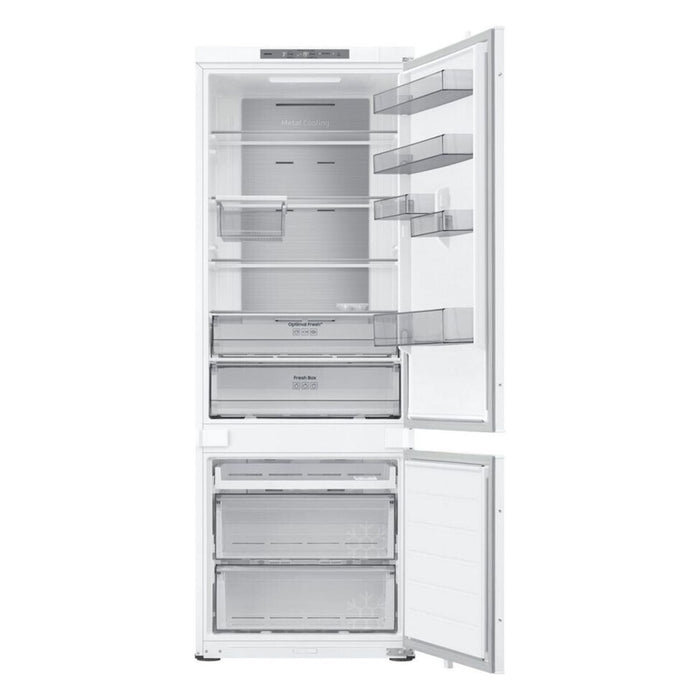 Samsung BRB38G705DWWEF Einbau-Kühl-Gefrierkombin Kühlschrank mit Gefrierfach Optimal Fresh+ Weiß