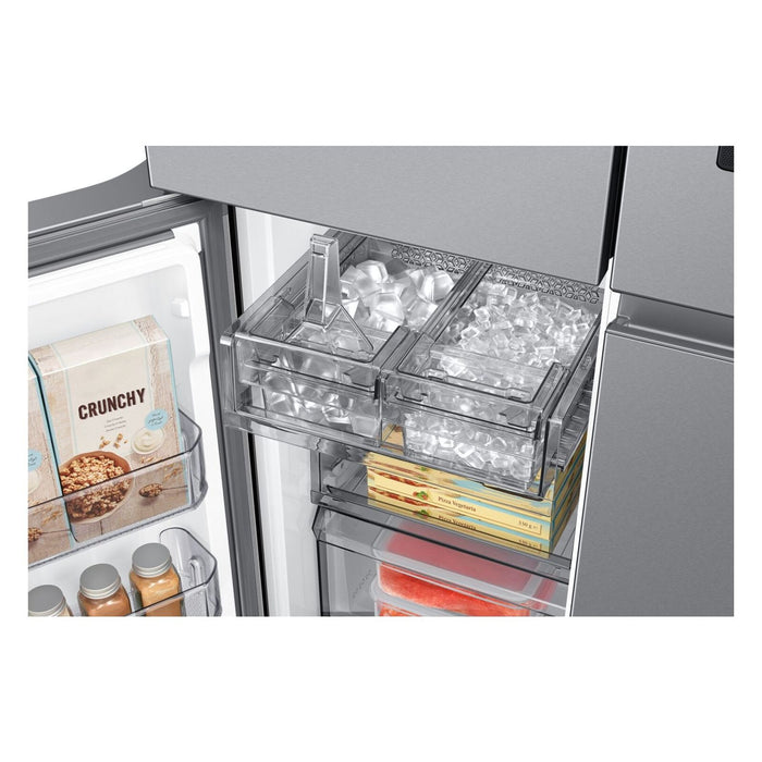 Samsung RF65DG9H0ESREF Family Hub French Door Kühlschrank mit Gefrierfach SmartThings Edelstahl