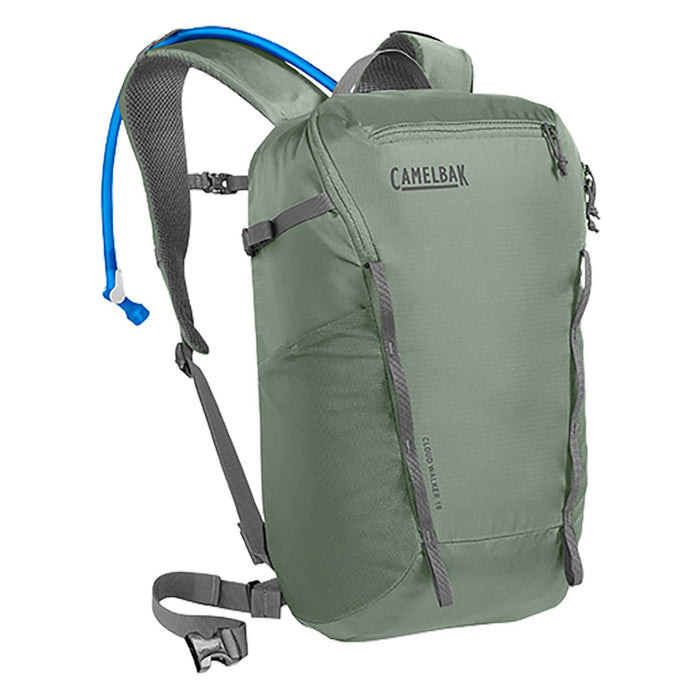 CamelBak Cloud Walker Damen-Trinkrucksack 18L mit 2,5L Trinkblase Matte Green