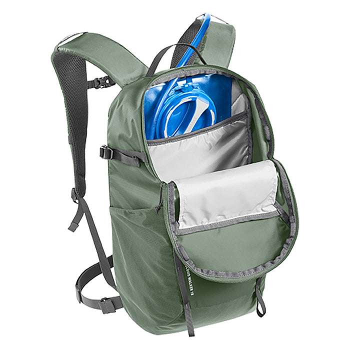 CamelBak Cloud Walker Damen-Trinkrucksack 18L mit 2,5L Trinkblase Matte Green