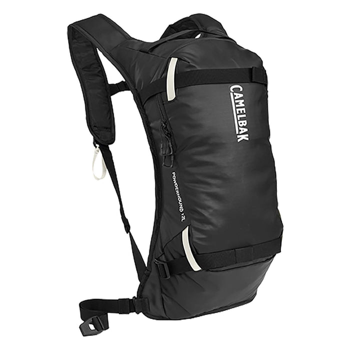 CamelBak Powderhound 12L Winterrucksack mit 2L Trinkblase Schwarz, Weiß