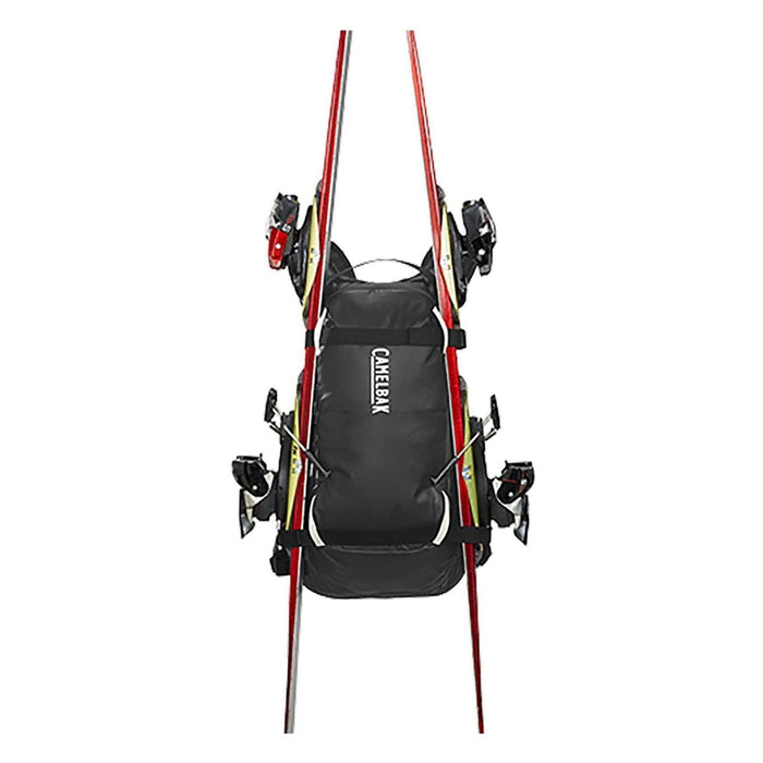 CamelBak Powderhound 12L Winterrucksack mit 2L Trinkblase Schwarz, Weiß