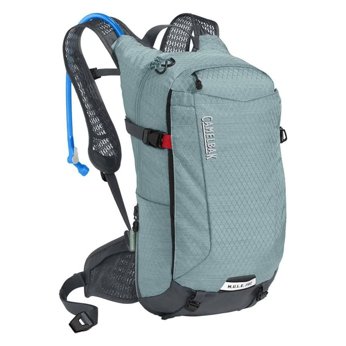 CamelBak M.U.L.E. Pro Damen-Trinkrucksack 14L mit 3L Trinkblase Mineral Blue / Charcoal
