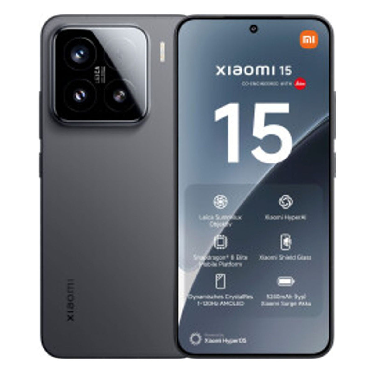Produktbild Smartphone - Xiaomi 15 5G Dual-SIM 512GB Black 12GB RAM