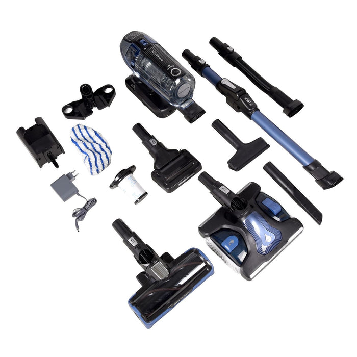 Rowenta RH99C0 X-Force Flex 14.60 Aqua Staubsauger schwarz/blau