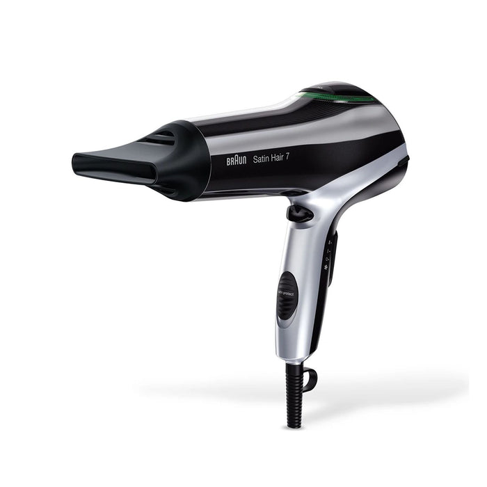 Braun Satin Hair 7 HD 710 Haartrockner mit IONTEC Technologie und mit Styling Aufsatz