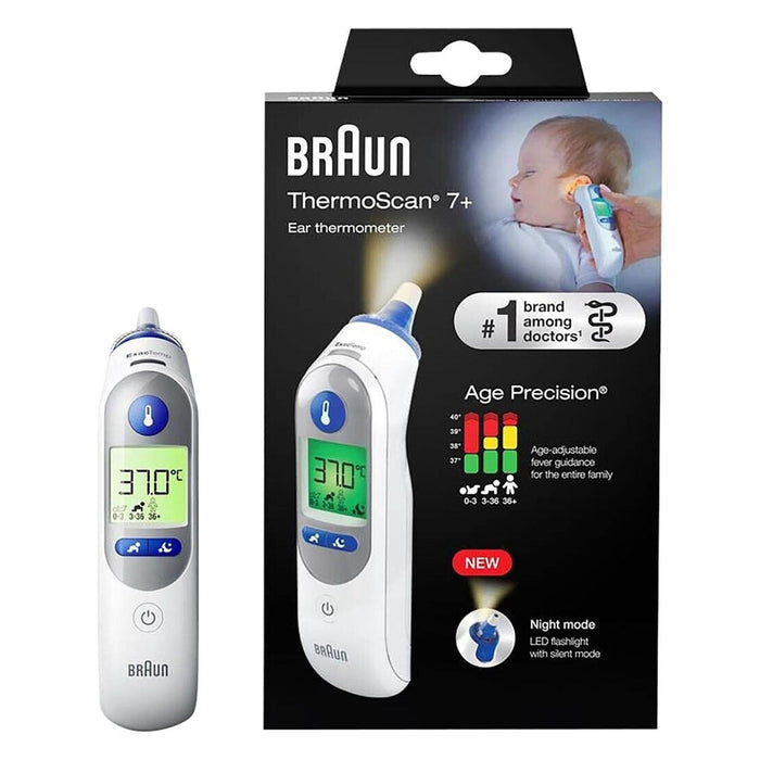 Braun ThermoScan 7+ IRT6525WE Fieberthermometer
