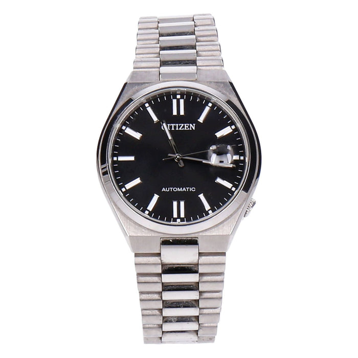 Citizen Herrenuhr Automatik NJ0150-81L black