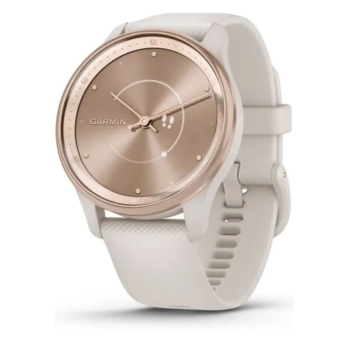 Garmin vivomove Trend Hybrid-Smartwatch 40mm Roségold / Beige