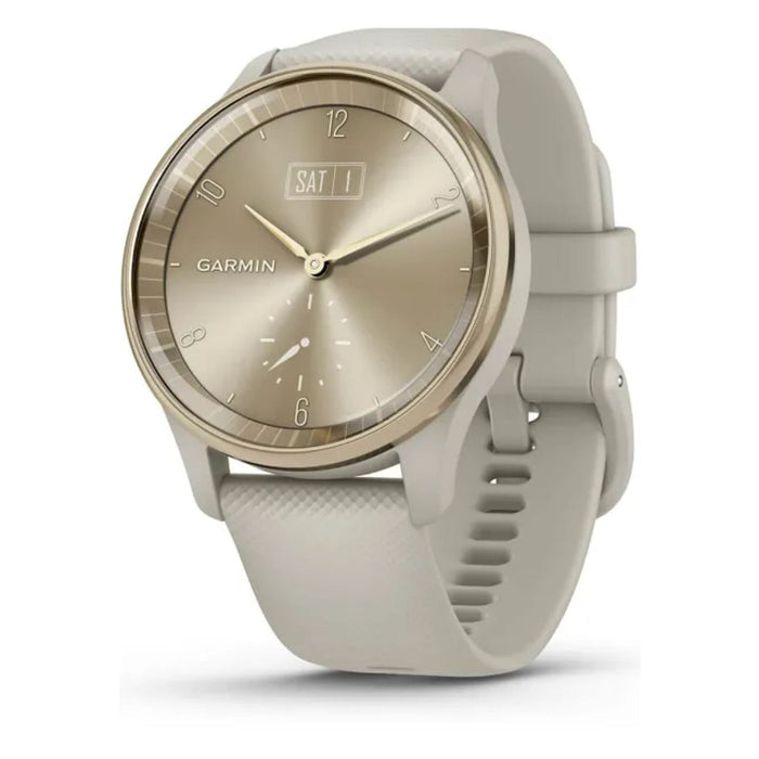 Garmin vivomove Trend Hybrid-Smartwatch 40mm Gold / Beige