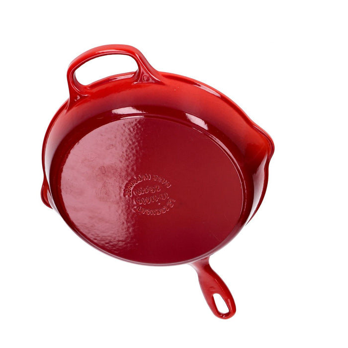 Le Creuset Brat- und Servierpfanne Hoch Gusseisen 26cm kirschrot
