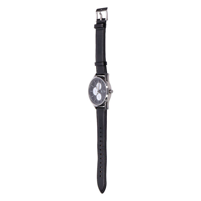 Armani Exchange Dante Armbanduhr schwarz Herren Lederarmband