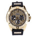 Guess Frontier Herren Armbanduhr Schwarz/Gold