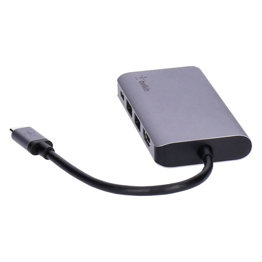 Produktbild USB-Adapter - Belkin USB-C 4-in-1 MultiPort-Adapter