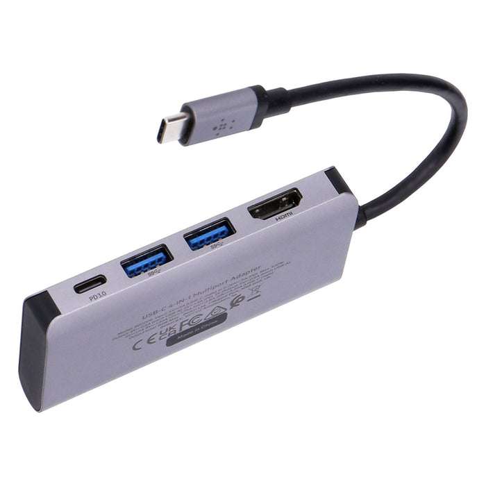Belkin USB-C 4-in-1 MultiPort-Adapter