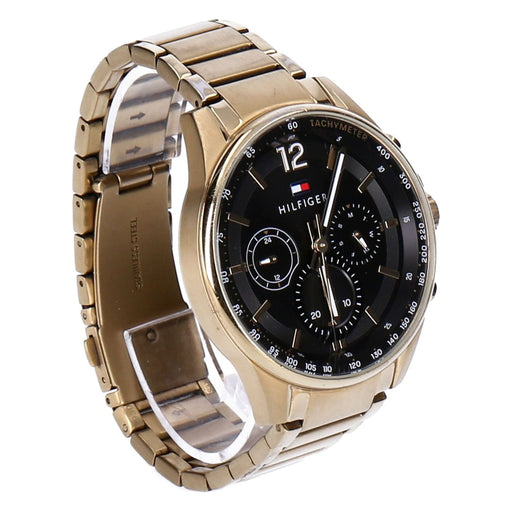 Produktbild Chronograph - Tommy Hilfiger Max Chronograph Herren Gold Edelstahl