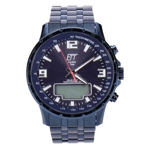 Produktbild Quarzuhr - Eco Tech Time Professional Arctica Funkuhr blau