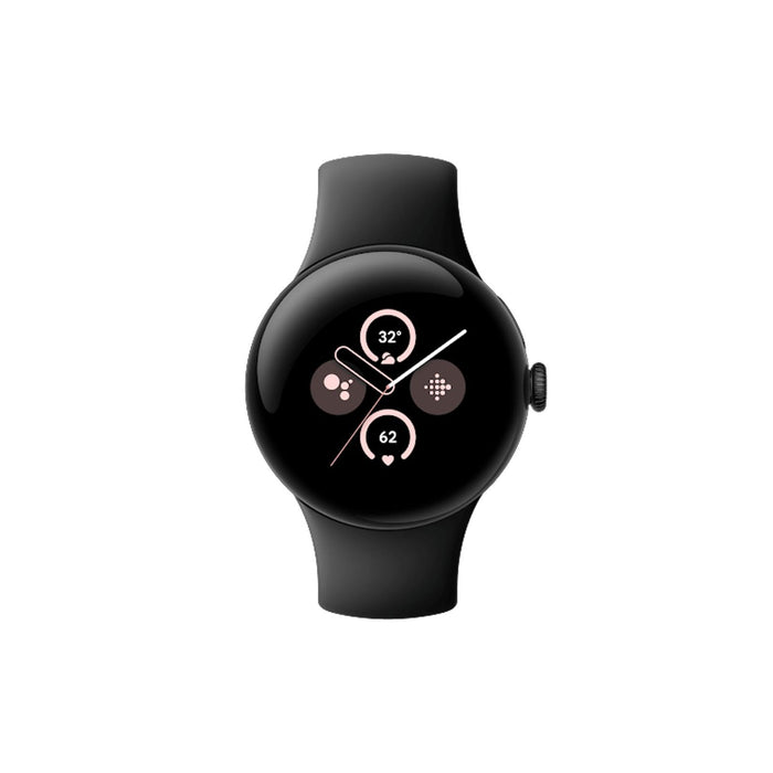 Google Pixel Watch 2 4G 41mm Matte Black Sportarmband Obsidian