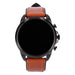 Fossil Smartwatch Gen 6 Herren Schwarz/Braun Lederarmband Braun