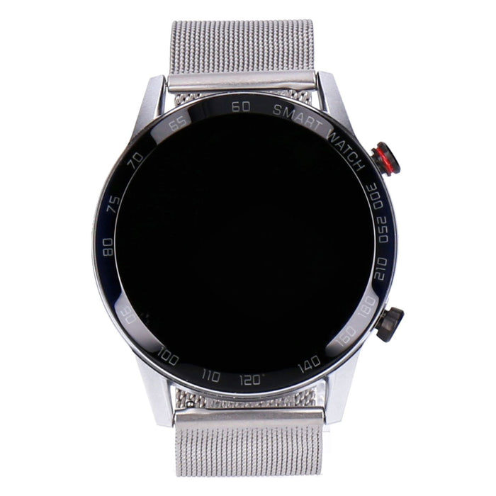 Lotus Herren Smartwatch 45 mm Edelstahl silber