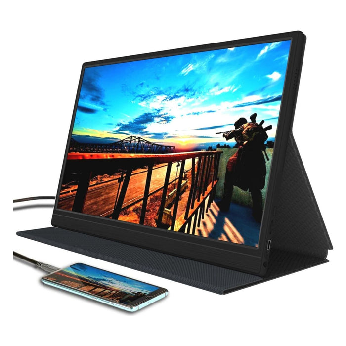 Denver PMO-15601 39.6 cm (15.6 Zoll) tragbarer LED Monitor