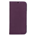 Mike Galeli Book Case Marc für iPhone 16 Pro Leder Case in Aubergine