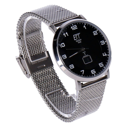 Produktbild Quarzuhr - Eco Tech Time Atacama EGS-11624-22MS Solar Armbanduhr Silber
