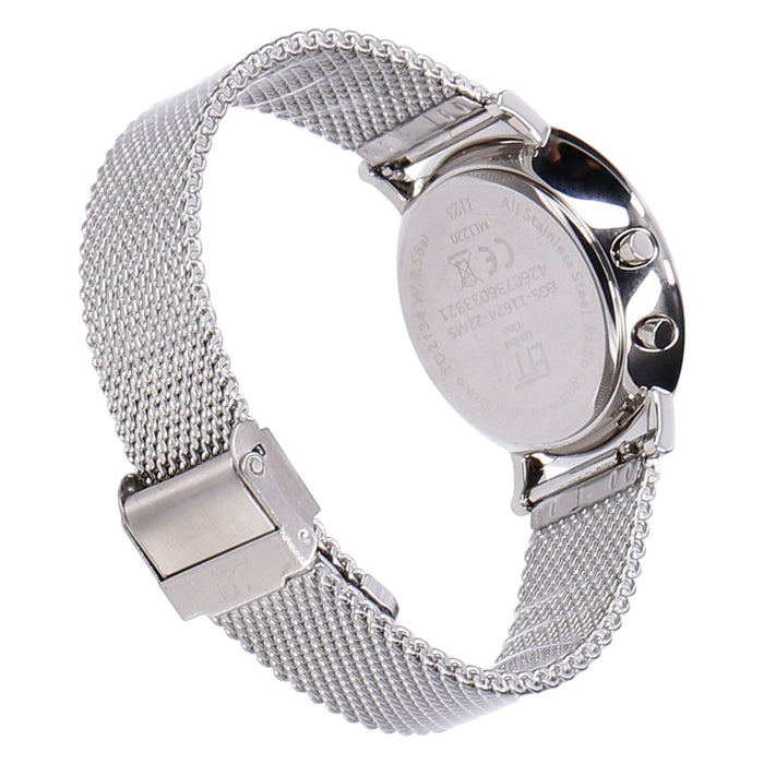 Eco Tech Time Atacama EGS-11624-22MS Solar Armbanduhr Silber