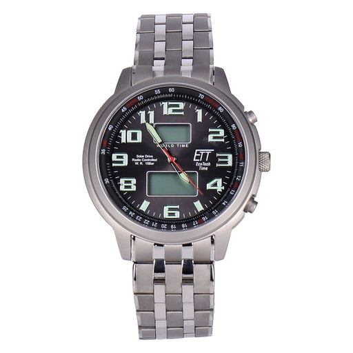 Produktbild Quarzuhr - Eco Tech Time Time Hunter EGS-11302-22M Solar Armbanduhr