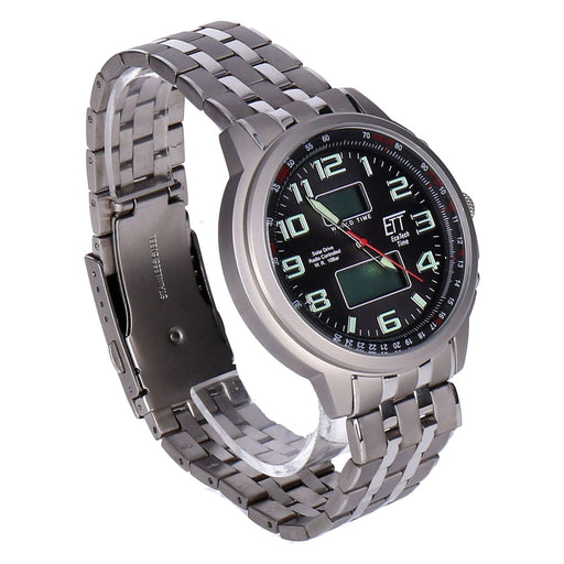 Produktbild Quarzuhr - Eco Tech Time Time Hunter EGS-11302-22M Solar Armbanduhr