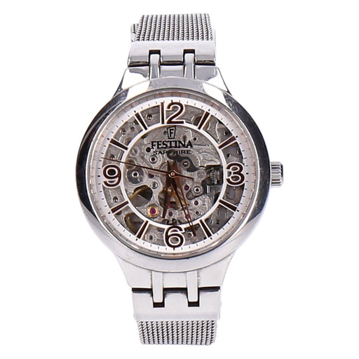 Produktbild Automatikuhr - Festina Automatikuhr F20579/1 Damen silber Edelstahl