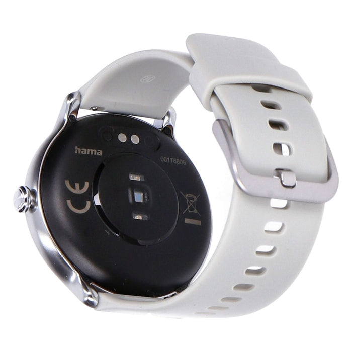 Hama Fit Watch 4910 Smartwatch silber