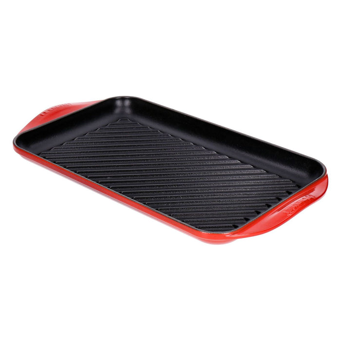 Le Creuset Grillplatte extragroß kirschrot