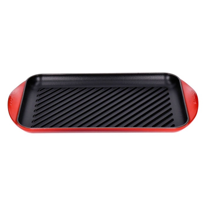 Le Creuset Grillplatte extragroß kirschrot