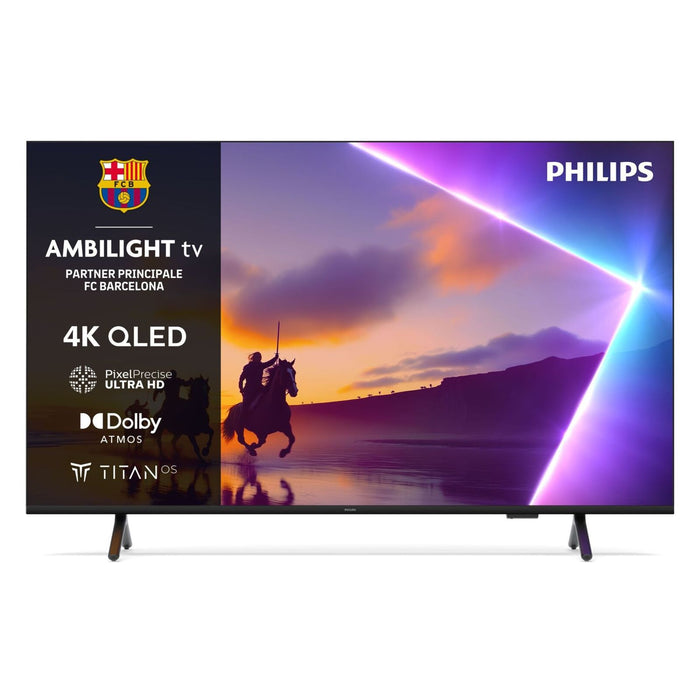 Philips TV 65PUS8510 4K UHD QLED 164cm Ambilight 65 Zoll Smart TV Dolby Atmos Titan