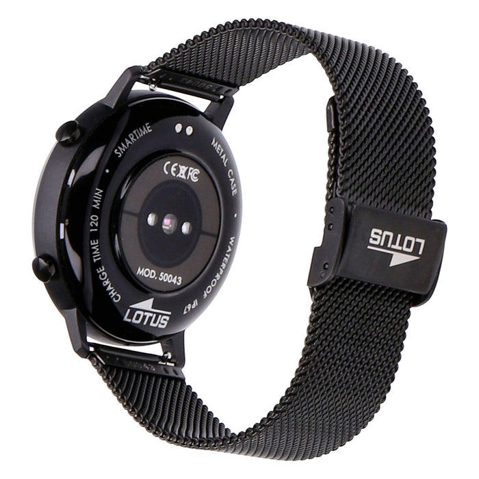 Lotus Smartwatch 43 mm L50043/1 Edelstahl Schwarz