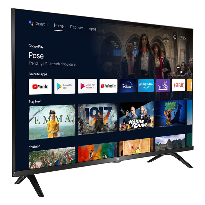 TCL 32S6200 32" (81,3cm) HD Smart-TV WLAN Schwarz