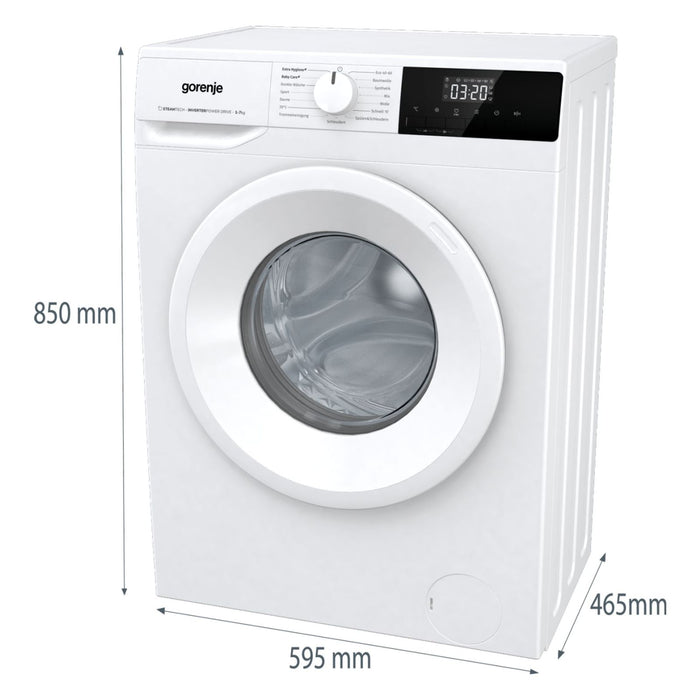 Gorenje G200 WNHPI74SCPS/DE Waschmaschine Frontlader 7kg 60cm 1400U/min Weiß