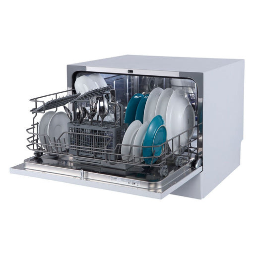 Produktbild Ohne Kategorie - Hanseatic HG5544D63602EW Standgeschirrspüler