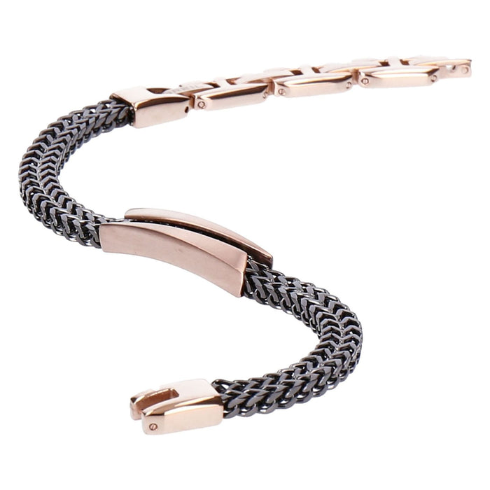 Breil Armband EDIT OUT Herren Stahl Rosegold 22cm