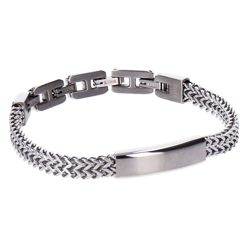 Produktbild Edelstahlarmband - Breil Armband EDIT OUT Herren Stahl Silber 22cm