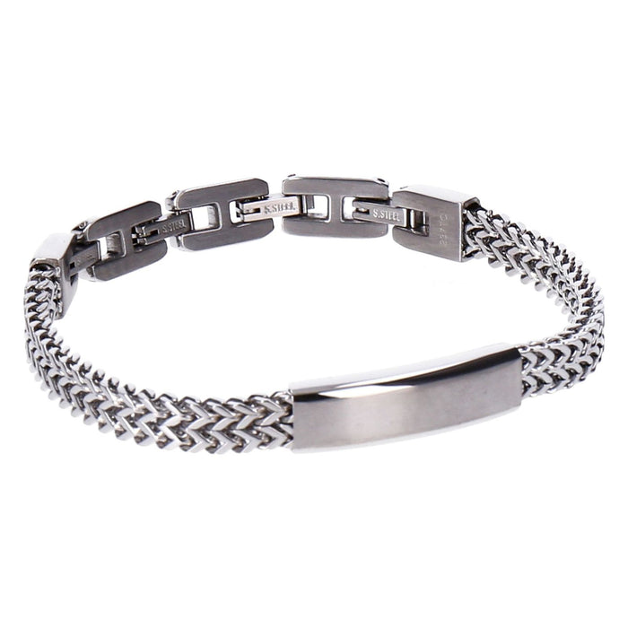 Breil Armband EDIT OUT Herren Stahl Silber 22cm