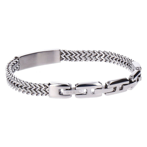 Produktbild Edelstahlarmband - Breil Armband EDIT OUT Herren Stahl Silber 22cm