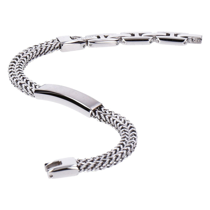 Breil Armband EDIT OUT Herren Stahl Silber 22cm