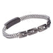 Breil Armband EDIT OUT Herren Graphit/Silber Stahl 22 cm