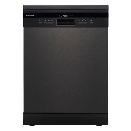 Produktbild Standgeschirrspüler - Hanseatic HD6B14B35 Standgeschirrspüler Unterbaufähig Schwarz