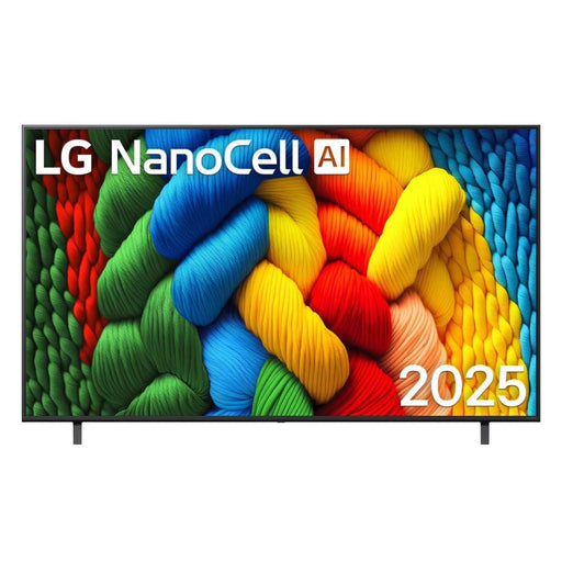 Produktbild LED-Fernseher - LG NanoCell AI NANO80 55NANO80A3B Fernseher 139,7 cm (55") 4K Ultra HD Smart-TV WLAN Schwarz