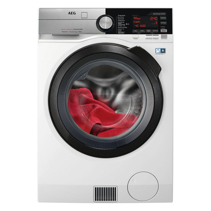 AEG Serie 9000 SensiDry L9WEF80690 Waschtrockner Frontlader freistehend 9/6kg 60cm 1600U/min Weiß