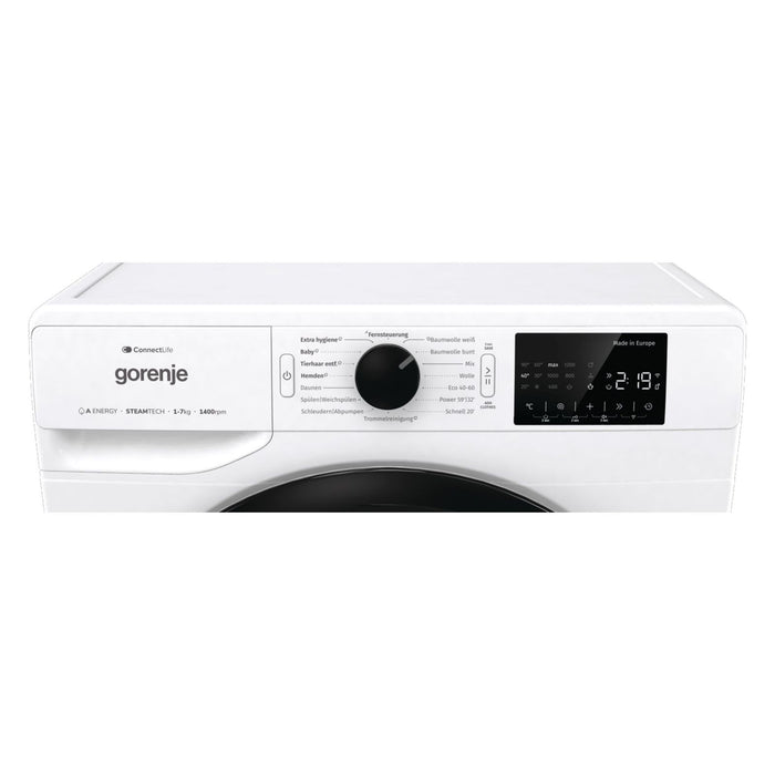Gorenje G400 WPNEI74SA1TS Waschmaschine Frontlader 7kg 60cm 1400U/min Weiß